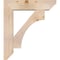 Ekena Millwork Westlake Slat Smooth Bracket w/ Offset Brace, Douglas Fir, 7 1/2"W x 30"D x 34"H BKT0806X30X34WTL06SDF - alternate 4